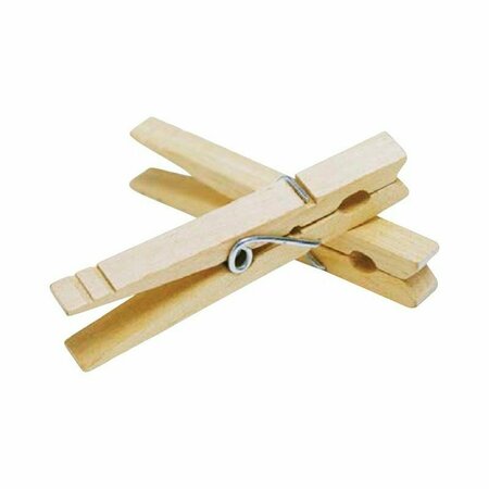 UNKNOWN WOOD CLOTHES PIN, 100PK 6026-868